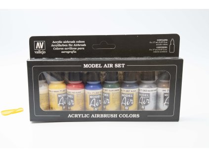 Vallejo Model Air Set 71174 Basic Colors