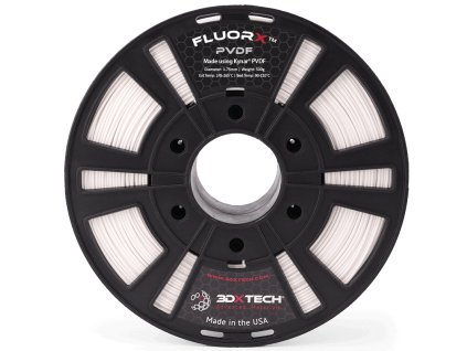 FLUORX PVDF filament natural 1,75 mm 3DXTECH 250 g