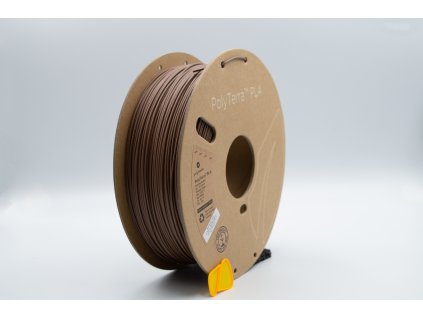 PLA PolyTerra filament Earth Brown 1,75mm Polymaker 1000 g