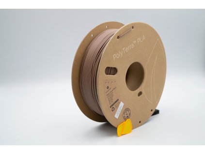 PLA PolyTerra filament Army Brown  1,75 mm Polymaker