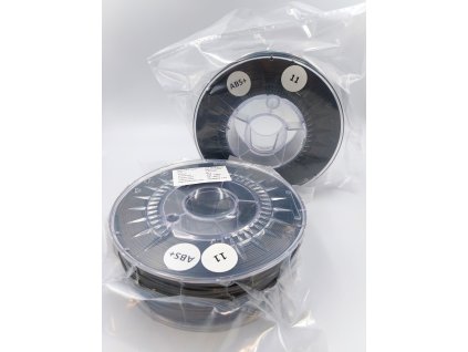 ABS filament přeběh 2. jakost - ukázka, různé barvy