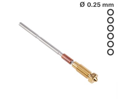 Prusa Nextruder tryska Brass 0,25 mm