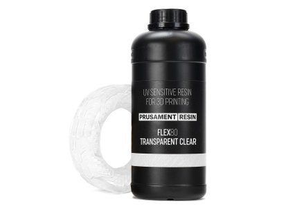 Prusament Resin Flex80, Transparent Clear