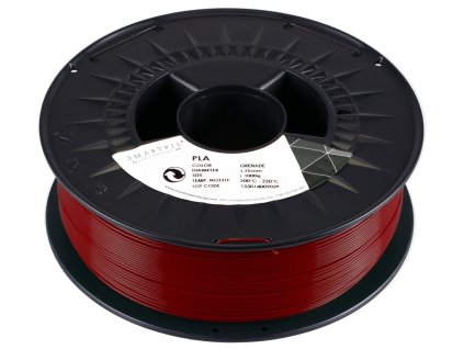 pla filament grenade red smartfil smart materials