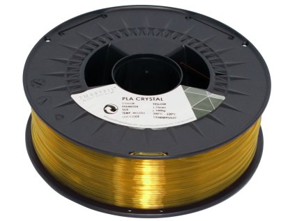 pla crystal filament crystal yellow smartfil smart materials