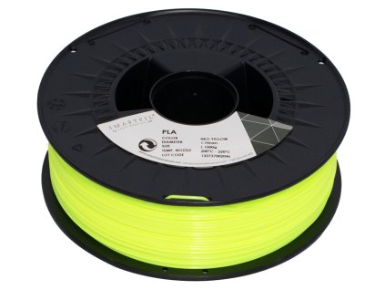 pla filament neo yellow smartfil smart materials