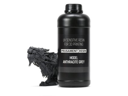 prusament resin model anthracite grey