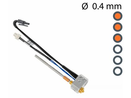 Prusa Nextruder Hotend Brass 0,4 mm