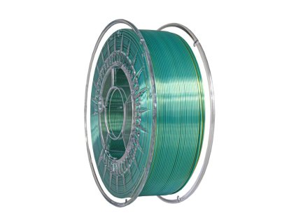silk dual 1 75 cold green gold filament devil design