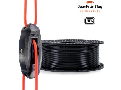 prusament pc blend filament jet black 900 g nfc