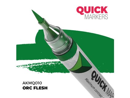 AKMQ010 AK QUICK MARKER akrylový fix ORC FLESH