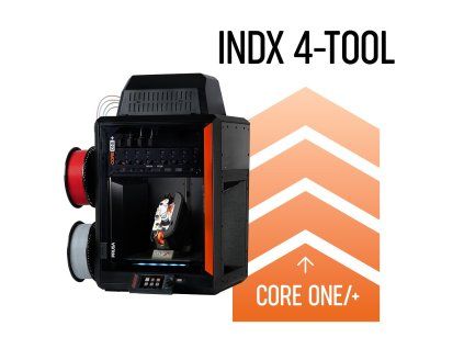 indx prusa 4tool multimaterial upgrade core one plus