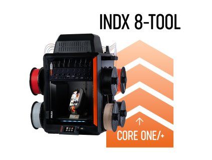 indx prusa 8tool multimaterial upgrade core one plus