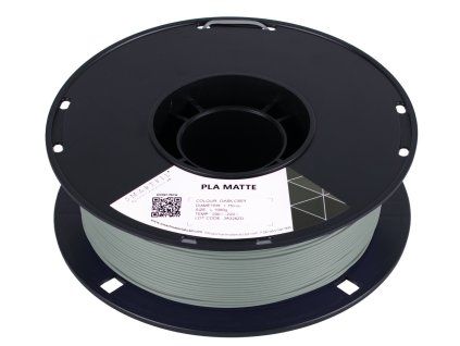 pla matte filament smartfil dark grey