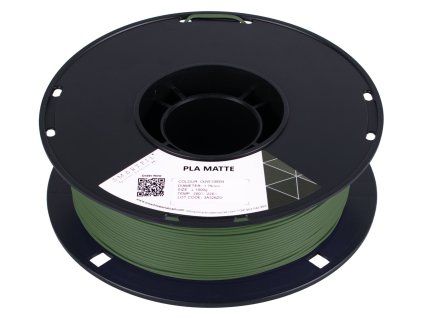 pla matte filament smartfil olive green