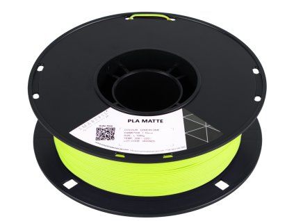 pla matte filament smartfil lemon lime
