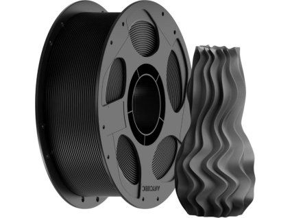 Anycubic PLA+ struna 1,75 mm pro 3D tiskárnu 1 kg, Černá
