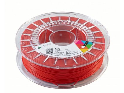 PLA filament rubínově červený 1,75 mm Smartfil 1kg