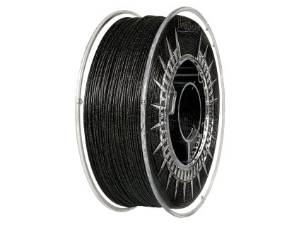 pla filament devil design galaxy black