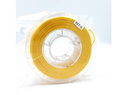 PET-G filament 1,75 mm jasně žlutý Devil Design 330g