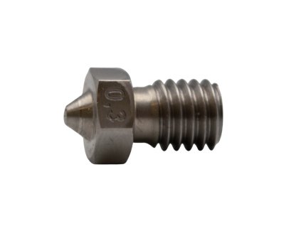 tvrzená tryska M6 0,3 mm česká