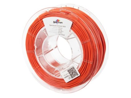 eng pl Filament S Flex 90A 1 75mm LION ORANGE 0 25kg 1198 1