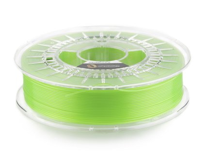 PLA Crystal Clear Kiwi Green speciální více průsvitní filament ve světle zelené barvě