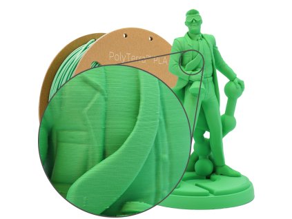 PLA PolyTerra filament Forest Green 2,85mm Polymaker 1000 g