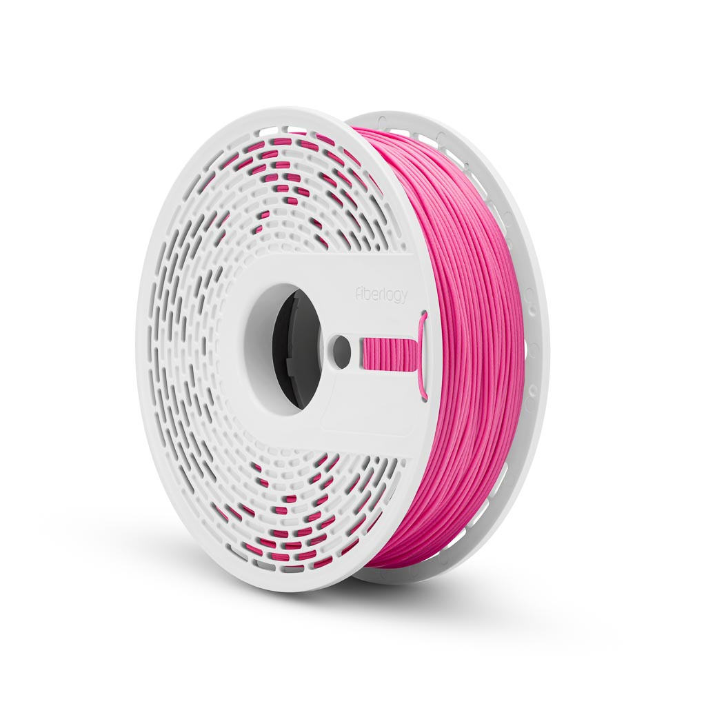 Levně PLA FiberSatin filament růžový SEMI-MATTE 1,75 mm Fiberlogy 850 g