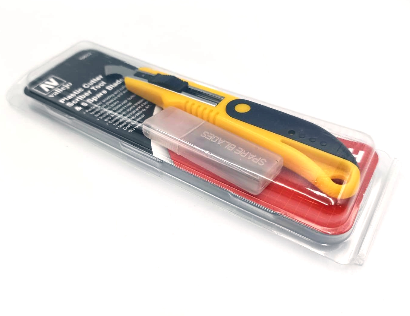 Levně Vallejo T06012 Nůž na řezání plastů + 5 břitů