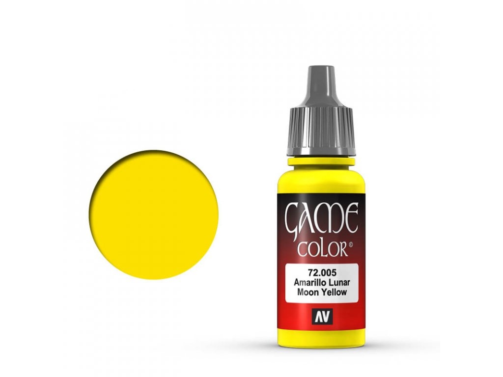 Levně Vallejo Game Color 72005 Moon Yellow 18 ml