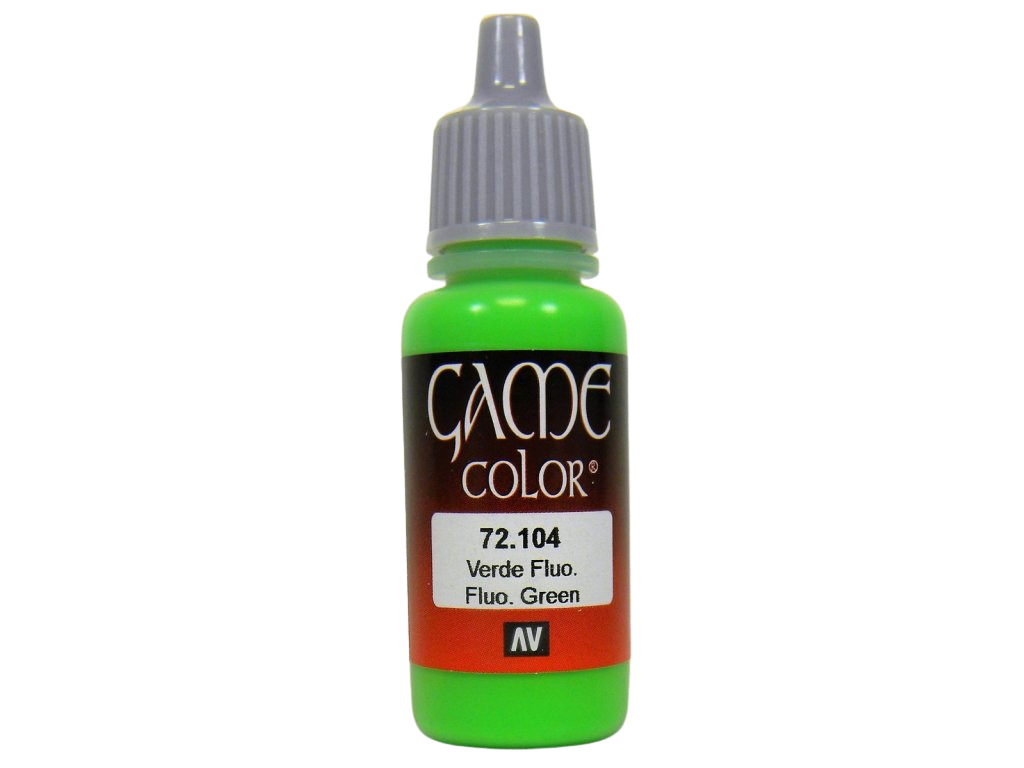 Vallejo Game Color 72104 Fluo Green (18 ml)