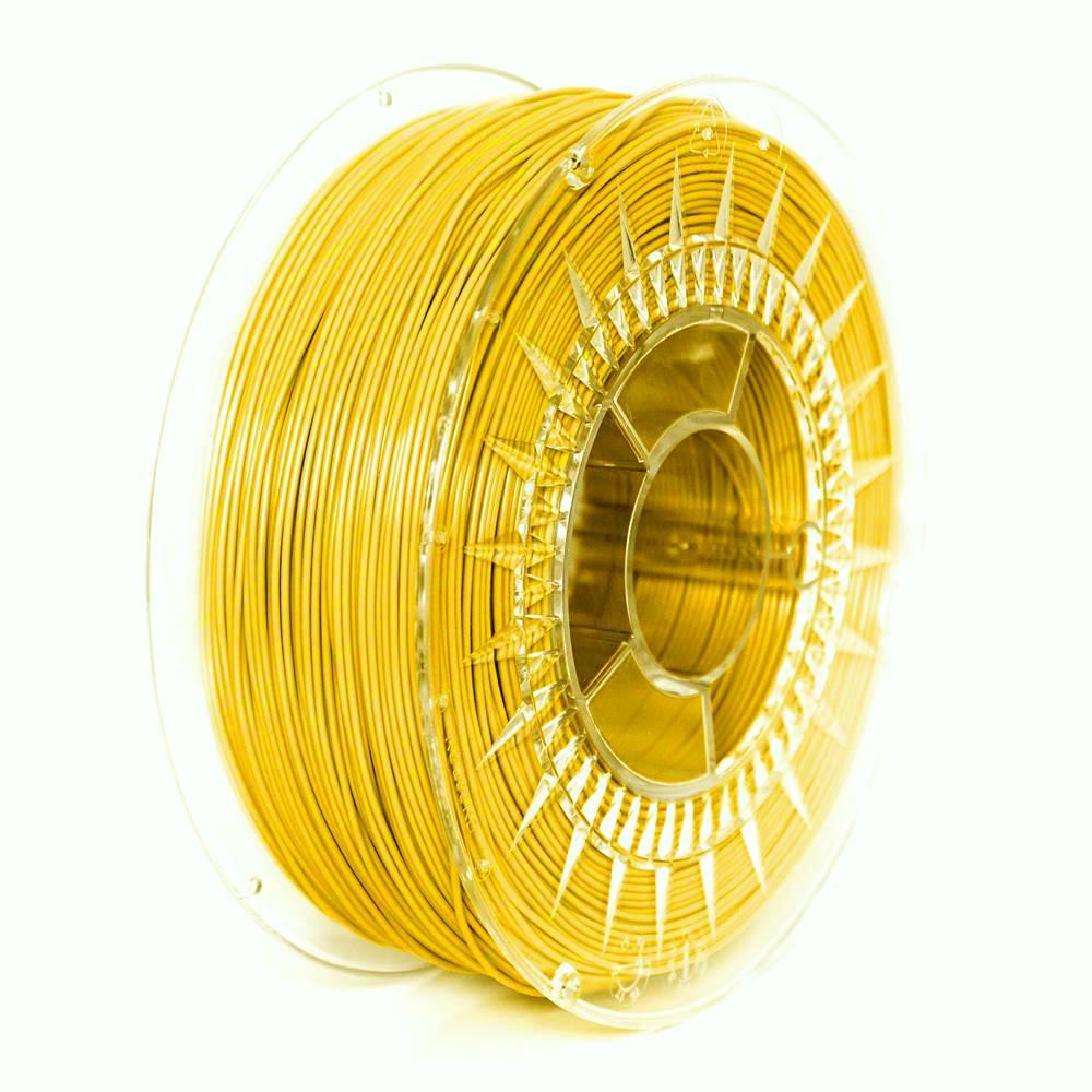 PETG filament Devil Design zářivě žlutá (bright yellow) 1,75 mm 1 kg