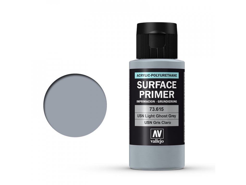 Levně Vallejo Surface Primer 73615 USN Light Ghost Grey 60 ml