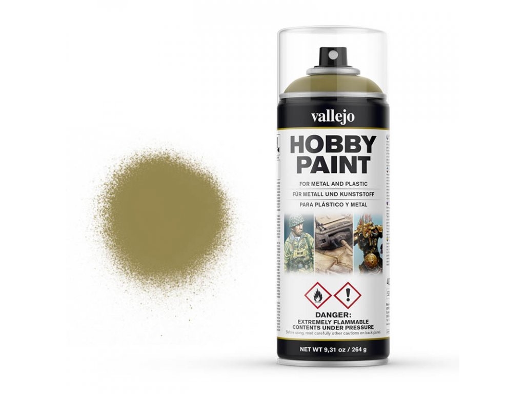 Levně Vallejo Hobby Spray Paint 28001 Panzer Yellow 400 ml