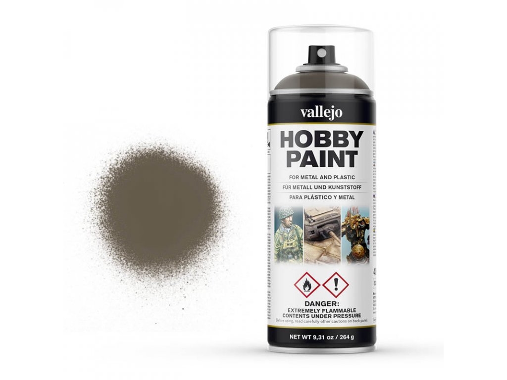 Levně Vallejo Hobby Spray Paint 28005 US Olive Drab 400 ml