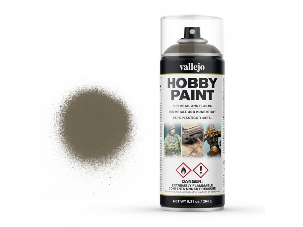 Levně Vallejo Hobby Spray Paint 28007 Russian Uniform 400 ml