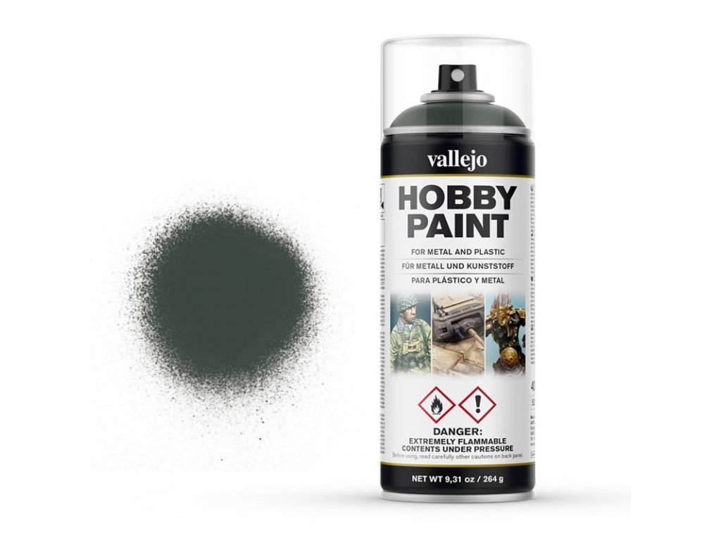 Levně Vallejo Hobby Spray Paint 28026 Dark Green 400 ml