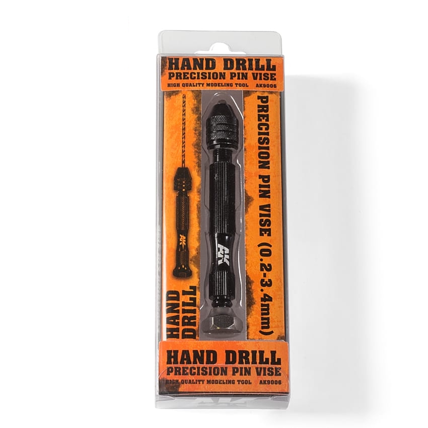 Levně AK Interactive AK TOOLS Ruční vrtačka, přesný čepový svěrák AK9006 (0,2-3,4mm)