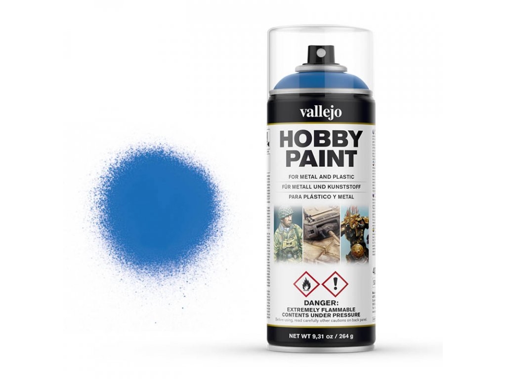 Levně Vallejo Hobby Spray Paint 28030 Magic Blue 400 ml