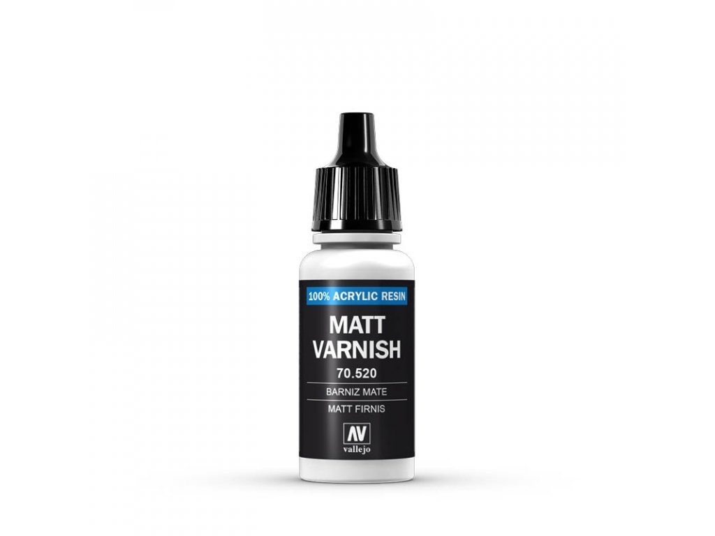 Levně Vallejo 70520 Permanent Mat Varnish 18 ml