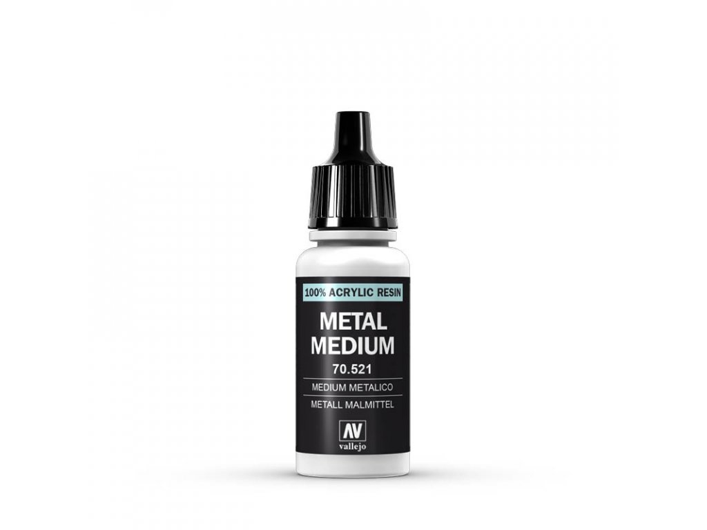Levně Vallejo 70521 Metal Medium 18 ml