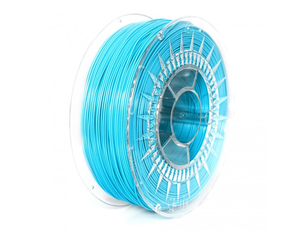 Levně PET-G filament 1,75 mm blankytně modrý Devil Design 1 kg