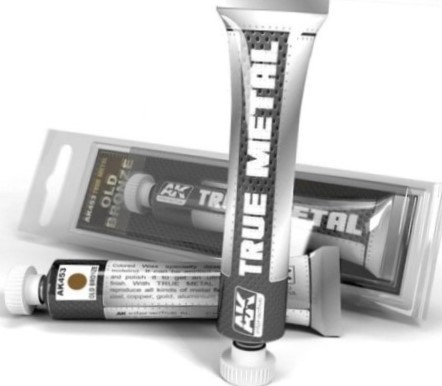 Levně AK Interactive AK453 TRUE METAL OLD BRONZE 20 ml