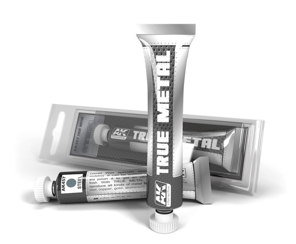 Levně AK Interactive AK457 true Metal Steel 20 ml