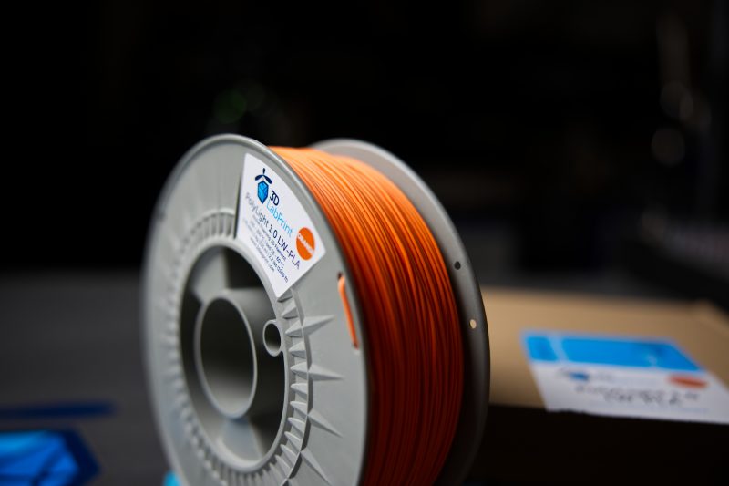 Levně PolyLight 1.0 LW PLA oranžový filament 1,75 mm 3DLabPrint 1 kg