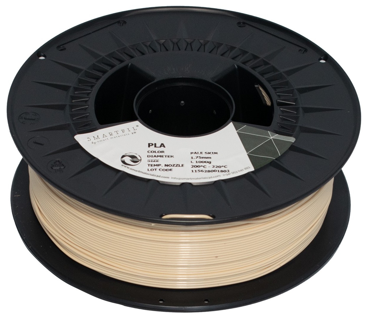 Levně PLA filament Skin Tone: Pale skin 1,75 mm Smartfil 1 kg