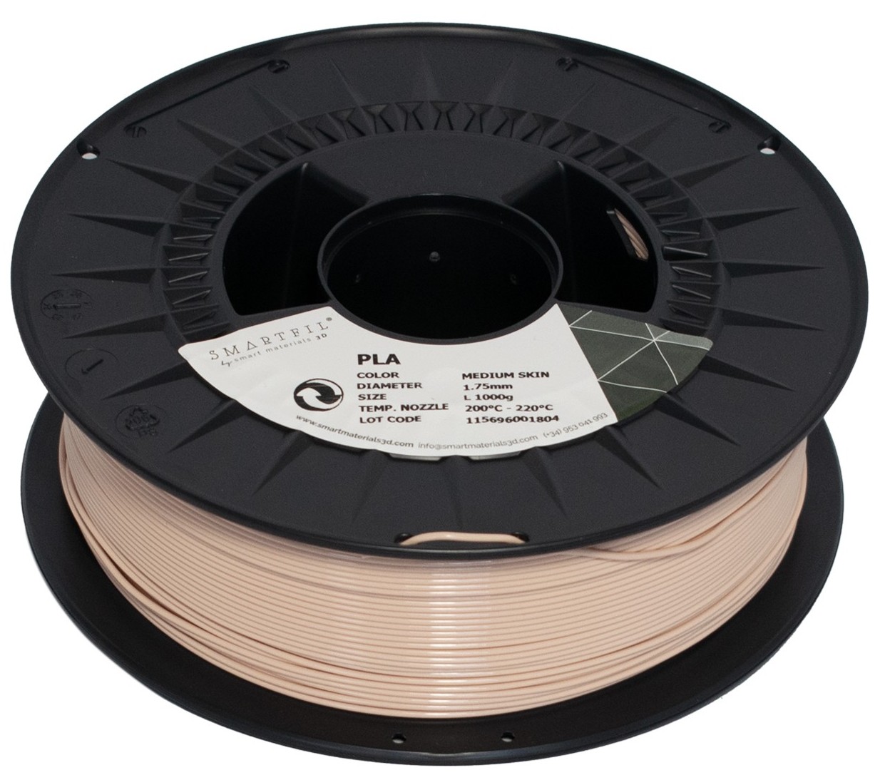 Levně PLA filament Skin Tone: Medium skin 1,75 mm Smartfil 1 kg