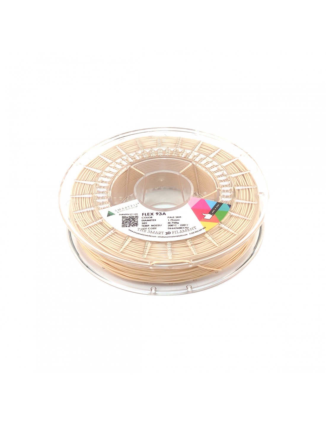 FLEX filament Skin Tone: Pale skin 1,75 mm Smartfil 750g 93A