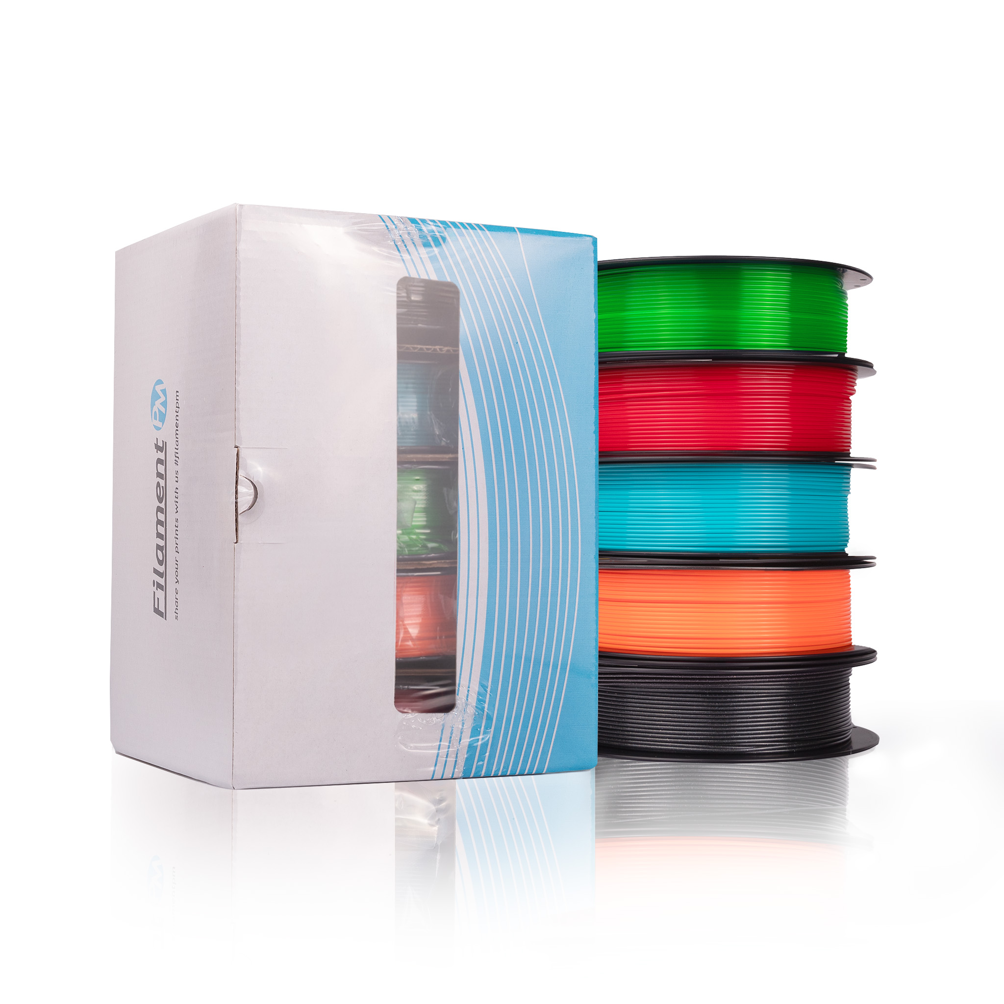 Levně Filament-PM PETG Tasty Pack (1,75 mm; 5x0,3 kg) Filament PM